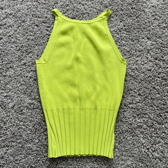 Vintage Lime Green Top - Picture 6 of 12